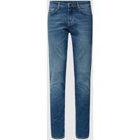 BOSS Orange Slim Fit Jeans mit Stretch-Anteil Modell 'Delaware' in Blau, Größe 34/30 von Boss Orange