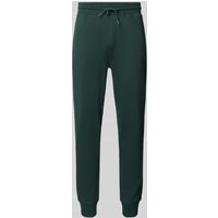 BOSS Orange Slim Fit Sweatpants mit elastischem Bund in Dunkelgruen, Größe L von Boss Orange