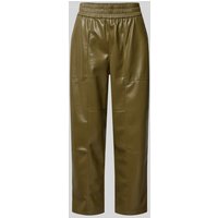 BOSS Orange Stoffhose mit elastischem Bund Modell 'Taiya' in Khaki, Größe 40 BOSS Orange Stoffhose mit elastischem Bund Modell 'Taiya' in Khaki, Größe 40 von Boss Orange