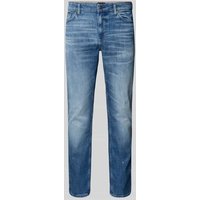 BOSS Orange Straight Fit Jeans aus Baumwoll-Mix Modell 'DELAWARE BO' in Jeansblau, Größe 38/32 BOSS Orange Straight Fit Jeans aus Baumwoll-Mix Modell 'DELAWARE BO' in Jeansblau, Größe 38/32 von Boss Orange