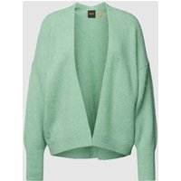 BOSS Orange Strickcardigan mit überschnittenen Schultern Modell 'Falescana' in Mint, Größe L von Boss Orange