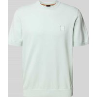 BOSS Orange T-Shirt aus Baumwoll-Kaschmir-Mix Modell 'Kanache' in Lind, Größe XL von Boss Orange