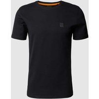 BOSS Orange T-Shirt mit Label-Print Modell 'Tales' in Black, Größe L von Boss Orange