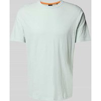BOSS Orange T-Shirt mit Label-Print Modell 'Tegood' in Hellblau, Größe XXL von Boss Orange