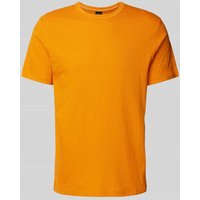 BOSS Orange T-Shirt mit Label-Print Modell 'Tegood' in Orange, Größe L von Boss Orange