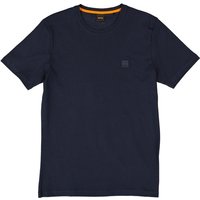 BOSS Orange Herren T-Shirt blau Baumwolle von Boss Orange