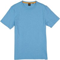 BOSS Orange Herren T-Shirt blau Baumwolle von Boss Orange