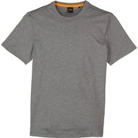 BOSS Orange Herren T-Shirt grau Baumwolle von Boss Orange