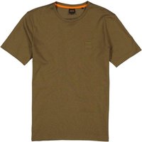 BOSS Orange Herren T-Shirt grün Baumwolle von Boss Orange