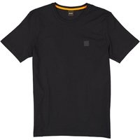BOSS Orange Herren T-Shirt schwarz Baumwolle von Boss Orange