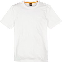 BOSS Orange Herren T-Shirt weiß Baumwolle von Boss Orange