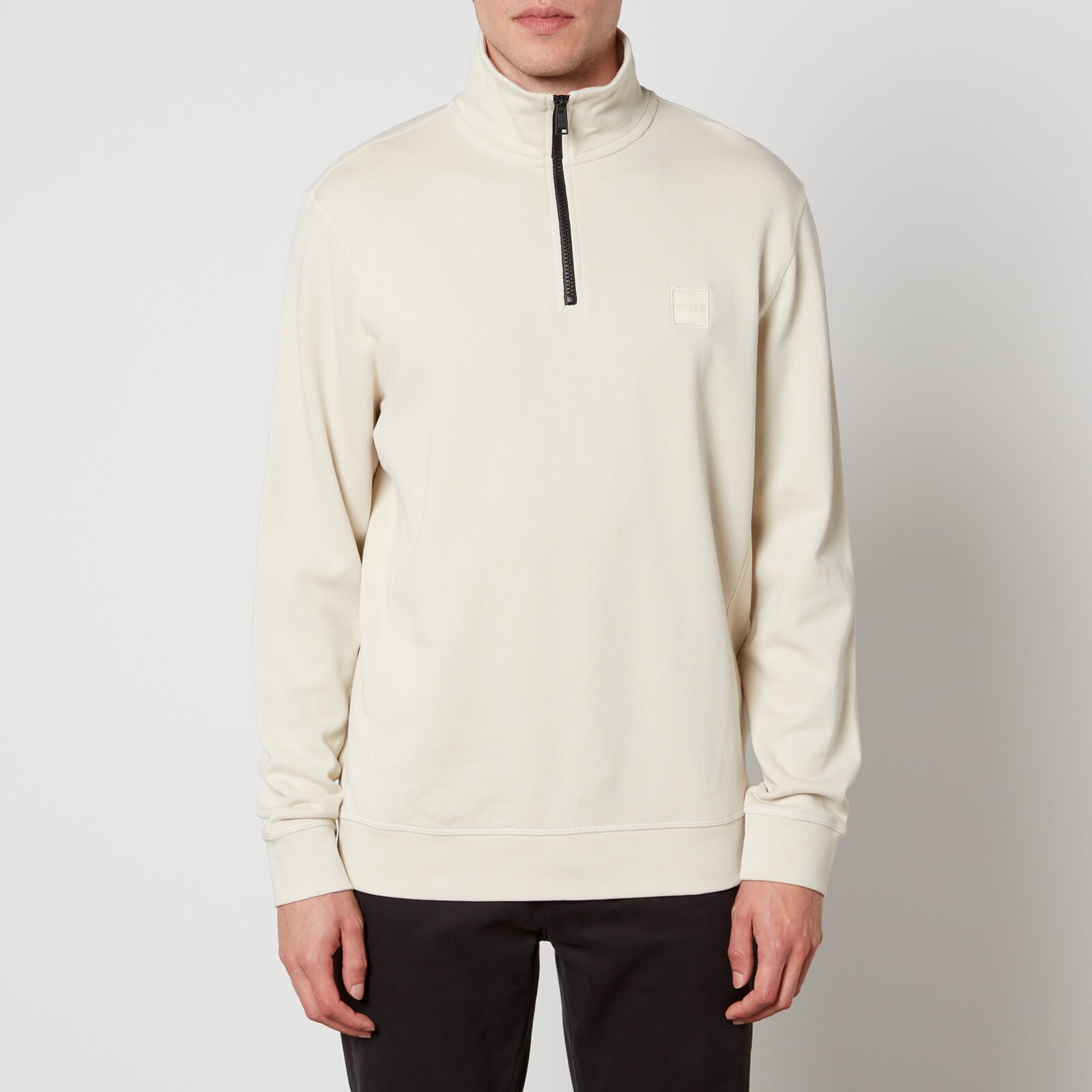 BOSS Orange Zetrust Cotton-Blend Jersey Sweatshirt - S von Boss Orange