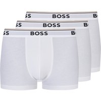 BOSS 3er Pack unifarbene Boxer Trunks mit Stretchanteil in M von Boss