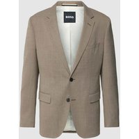 BOSS 2-Knopf-Sakko mit Pattentaschen Modell 'Jasper' in Beige, Größe 56 von Boss