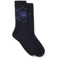 BOSS 2er-Pack Baumwollsocken mit Stretch in 46 von Boss