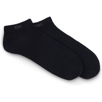 BOSS 2er Pack Sneakersocken mit Stretchanteil und Label-Schriftzug von Boss