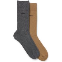 BOSS 2er Pack mittelhohe Socken mit Rippbündchen BOSS 2er Pack mittelhohe Socken mit Rippbündchen von Boss