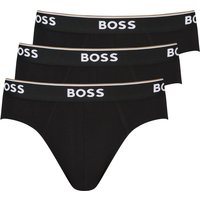 BOSS 3er Pack Slips mit Stretchanteil und Label-Bund in M von Boss