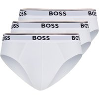 BOSS 3er Pack Slips mit Stretchanteil und Label-Bund in M von Boss