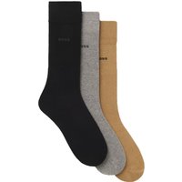 BOSS 3er-Pack Socken mit Label-Schriftzug, X-Mas-Edition in 0 von Boss