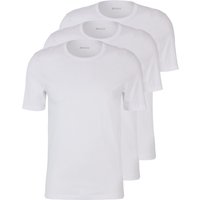 BOSS 3er Pack Unifarbenes Unterhemd mit O-Neck, Regular Fit in L von Boss