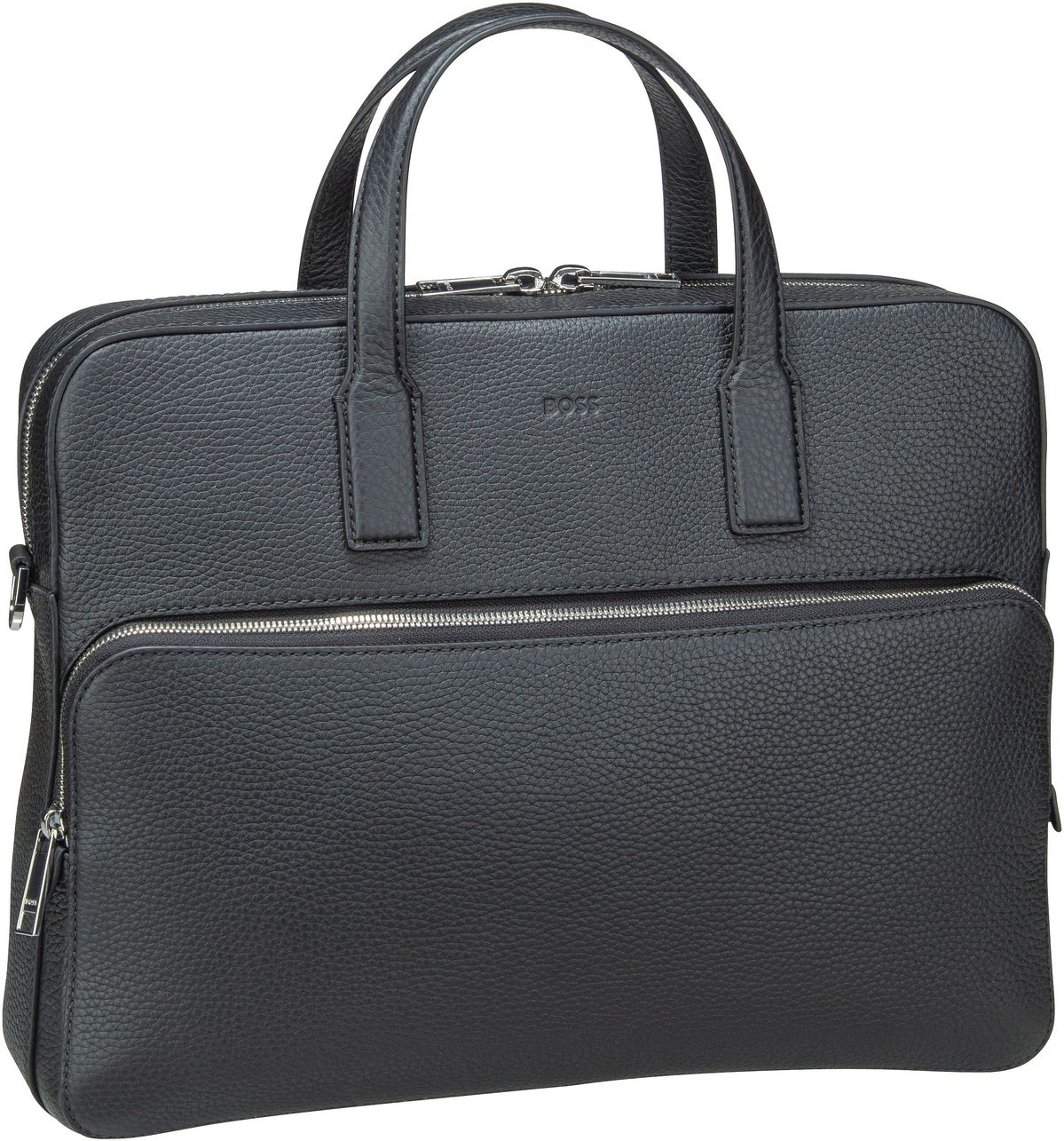 BOSS Crosstown Single Document Case  in Schwarz (14 Liter), Aktentasche von Boss