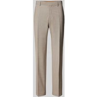 BOSS Anzughose in unifarbenem Design Modell 'Lenon' in Beige, Größe 110 von Boss