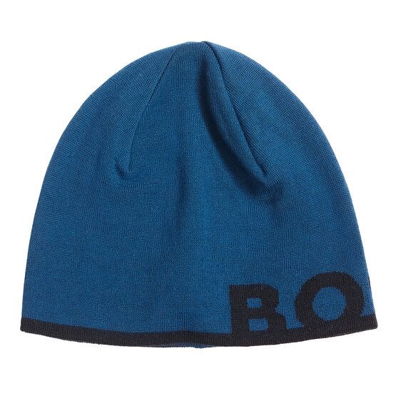 BOSS Arev Beanie Mütze navy von Boss