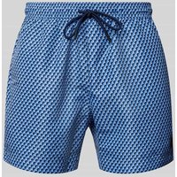 BOSS Badehose mit elastischem Bund Modell 'Vibe' in Hellblau, Größe XL von Boss