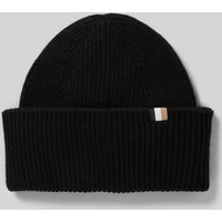 BOSS Beanie mit Label-Detail Modell 'Laura' in Black, Größe 1 BOSS Beanie mit Label-Detail Modell 'Laura' in Black, Größe 1 von Boss