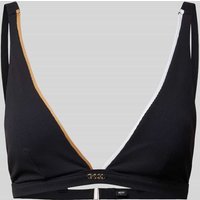 BOSS Bikini-Oberteil in Triangel-Form Modell 'BIANCA' in Black, Größe L von Boss