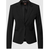 BOSS Black Women Blazer mit Knopfverschluss Modell 'Jarua' in Black, Größe 36 von BOSS Black Women