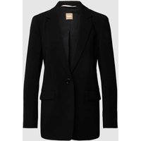 BOSS Black Women Blazer mit Reverskragen Modell 'JOCALUA' in Black, Größe 38 von BOSS Black Women