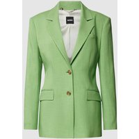 BOSS Blazer mit Reverskragen Modell 'Jerela' in Gruen, Größe 40 von Boss