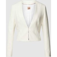 BOSS Black Women Blazer mit Teilungsnähten Modell 'Jamaisa' in Offwhite, Größe 36 von BOSS Black Women