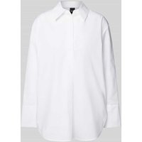 BOSS Black Women Blusenshirt mit Umlegekragen Modell 'Bicona' in Weiss, Größe 32 von BOSS Black Women