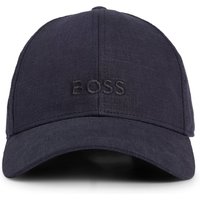 BOSS Cap aus Leinen mit gesticktem Label-Schriftzug in 0 von Boss