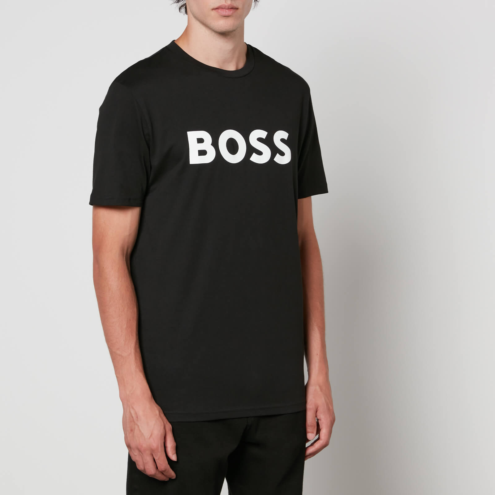 BOSS Orange Thinking 1 Cotton-Jersey T-Shirt - S von Boss Orange