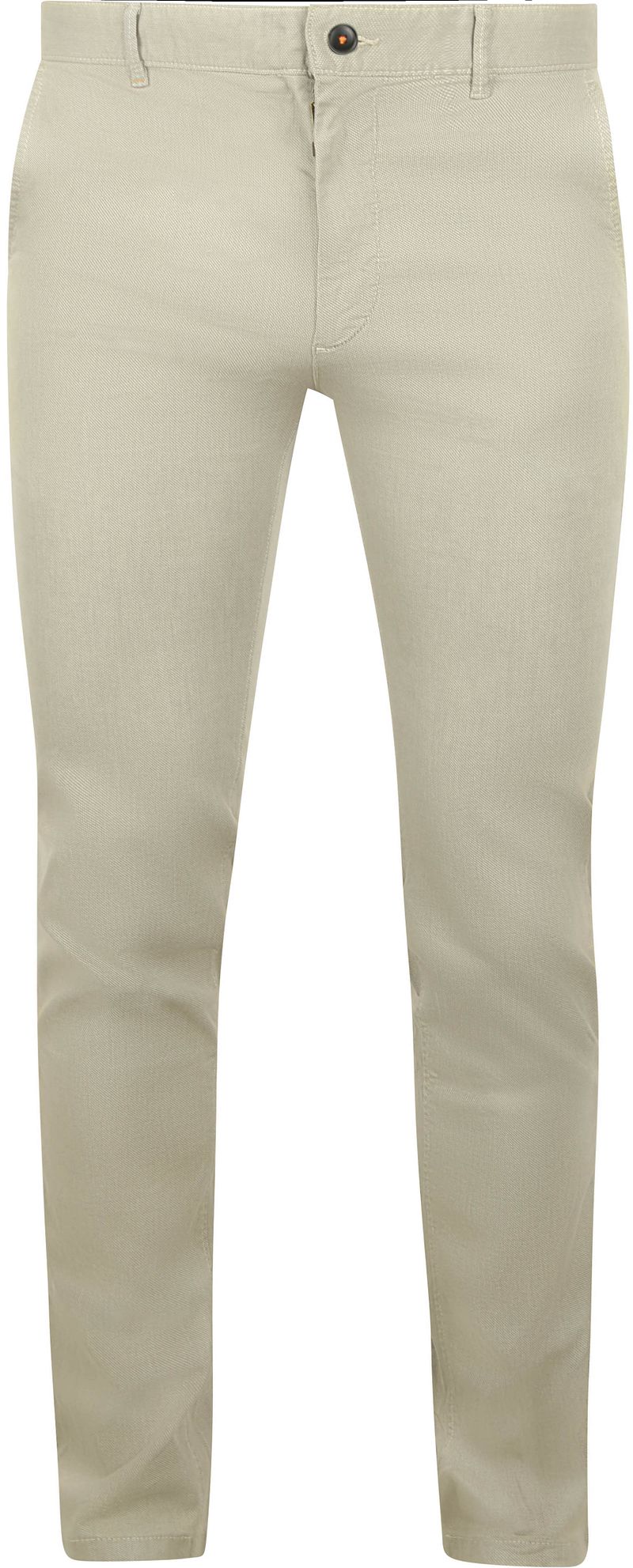 BOSS Chino Slim Greige - Größe W 34 - L 34 von Boss