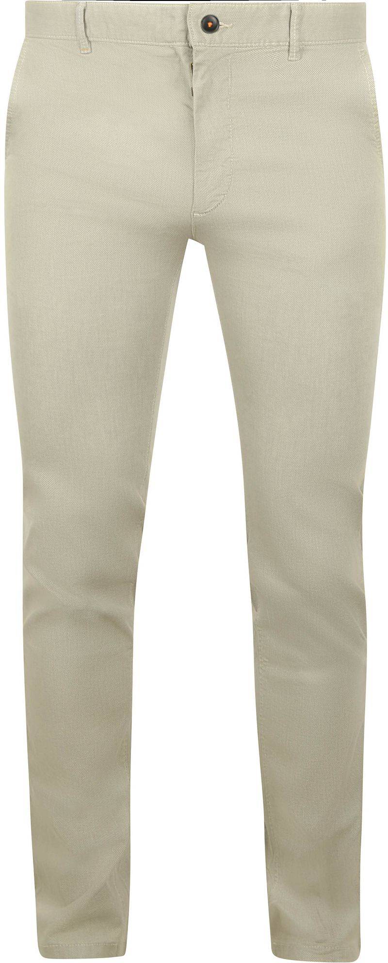 BOSS Chino Slim Greige - Größe W 34 - L 34 von Boss