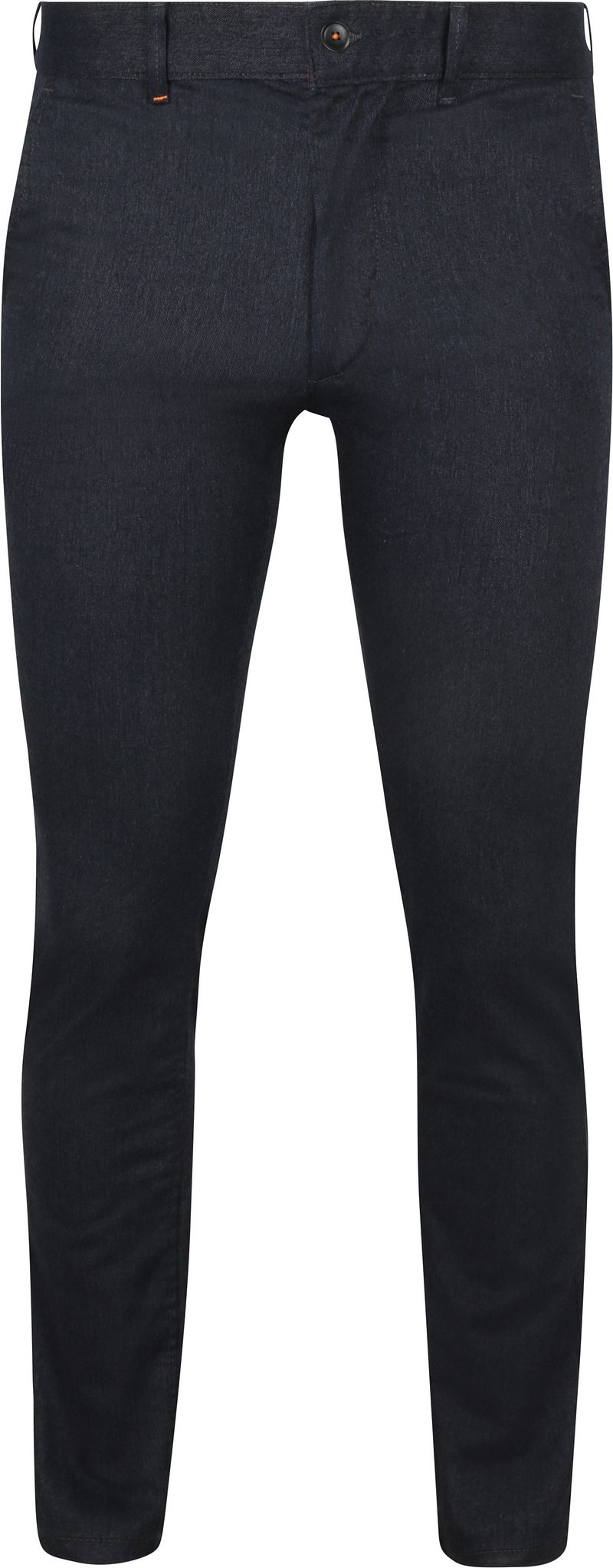 BOSS Chino Slim Navy Melange - Größe W 33 - L 32 von Boss