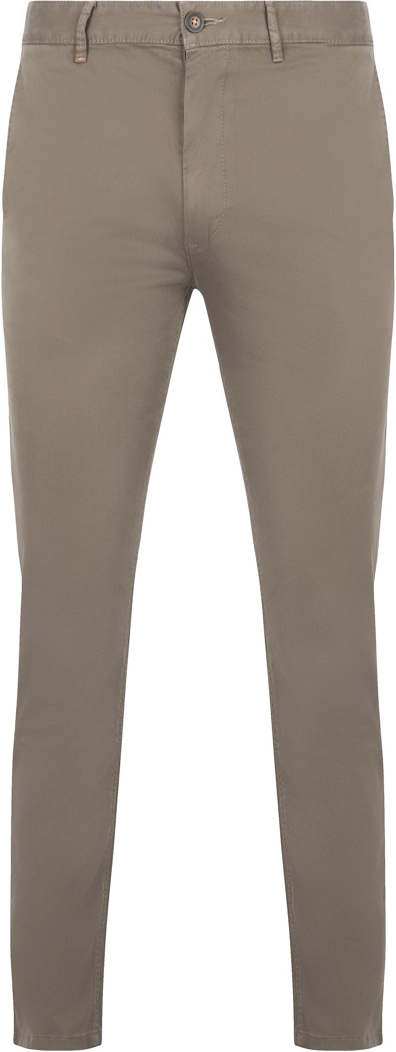 BOSS Chino Slim Pastel Braun - Größe W 35 - L 34 von Boss