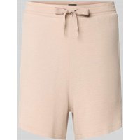 BOSS Comfort Fit Pyjama Shorts aus Modal-Mix in Beige, Größe XXL von Boss