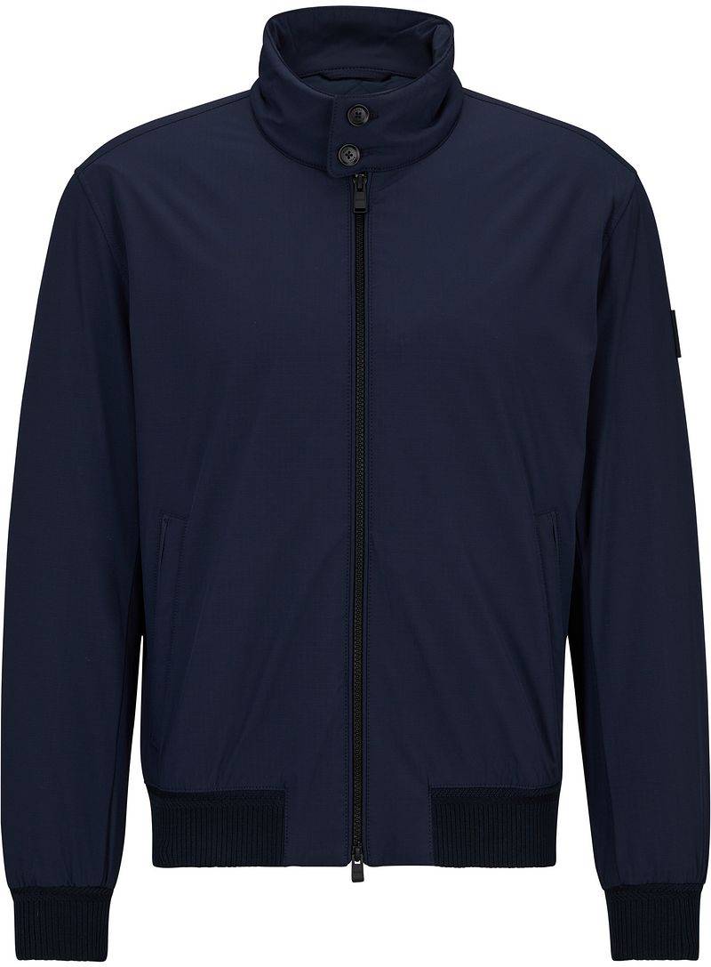 BOSS Cordovan Jacke Navy - Größe 48 von Boss