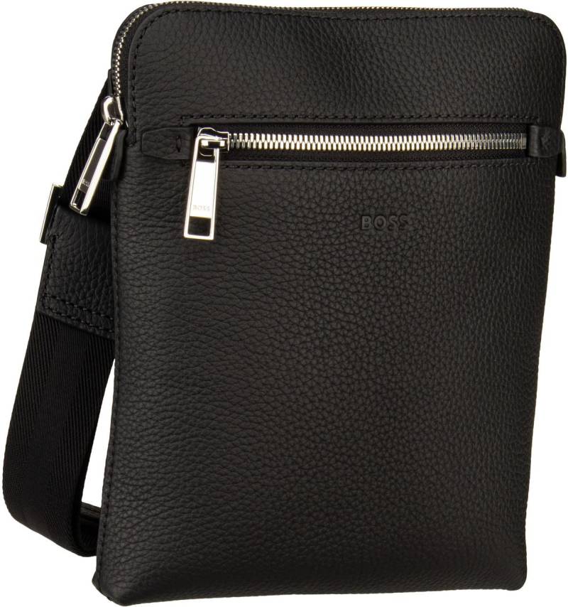 BOSS Crosstown Single Zip Envelope  in Schwarz (2.4 Liter), Umhängetasche von Boss