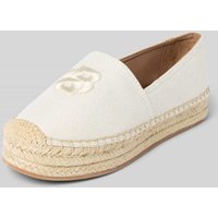 BOSS Espadrilles mit Label-Stitching Modell 'Madeira' in Beige, Größe 41 von Boss
