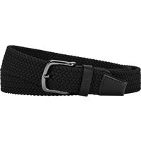 BOSS Flechtgürtel mit Leder-Details und runder Metallschließe von Boss