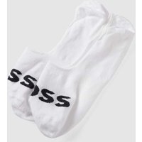 BOSS Füßlinge mit Label-Print im 2er-Pack in Weiss, Größe 41/42 von Boss