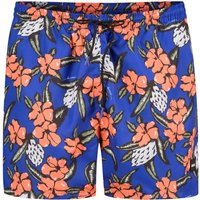 BOSS Glatte Badeshorts mit floralem Print von Boss