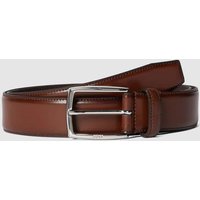 BOSS Gürtel aus Leder Modell 'Celie' in Cognac, Größe 85 von Boss